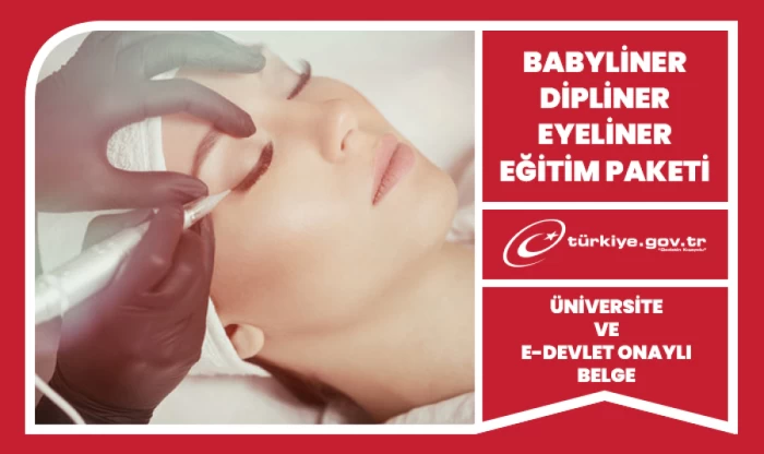 Babyliner, Dipliner ve Eyeliner Eğitim Paketi